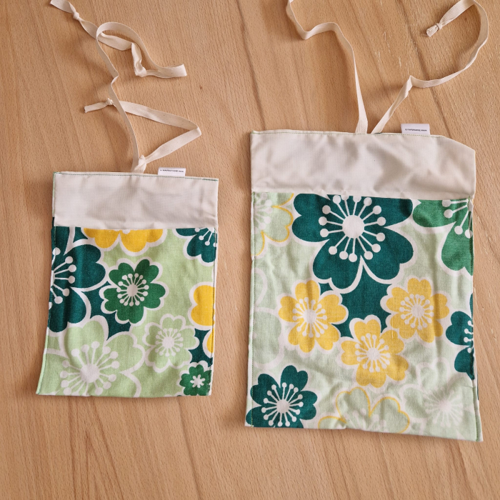 Sac pentru ronțăieli cu șnur - verde [2]