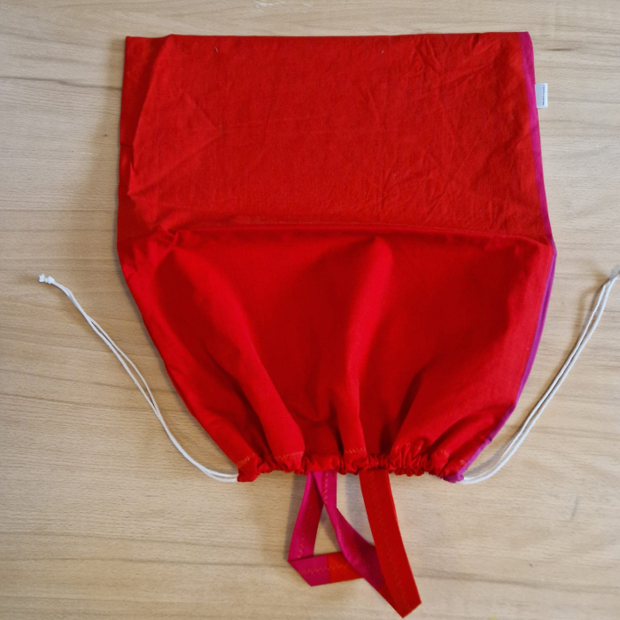 Săculeț de depozitare pentru pâine - rosu [2]