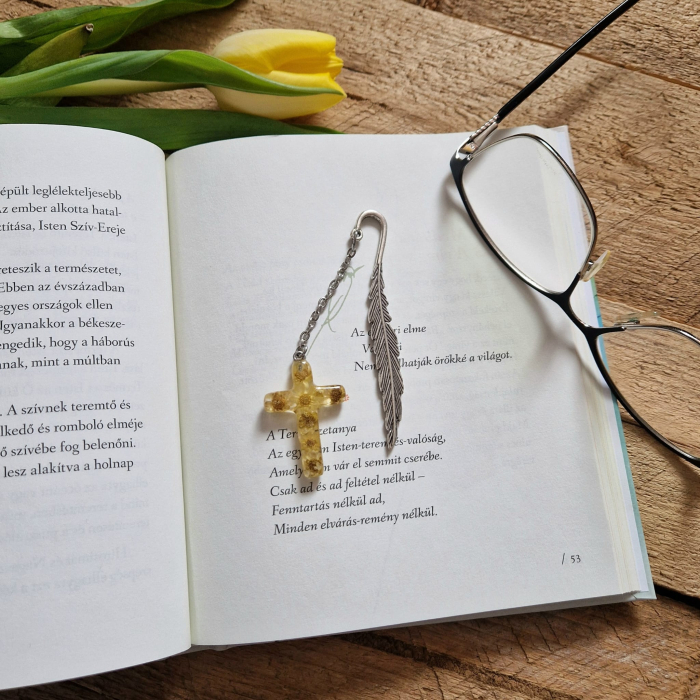 Szalmavirág könyvjelző [2]