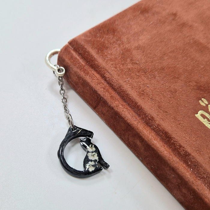 Semn de carte cu flori de morcov [3]