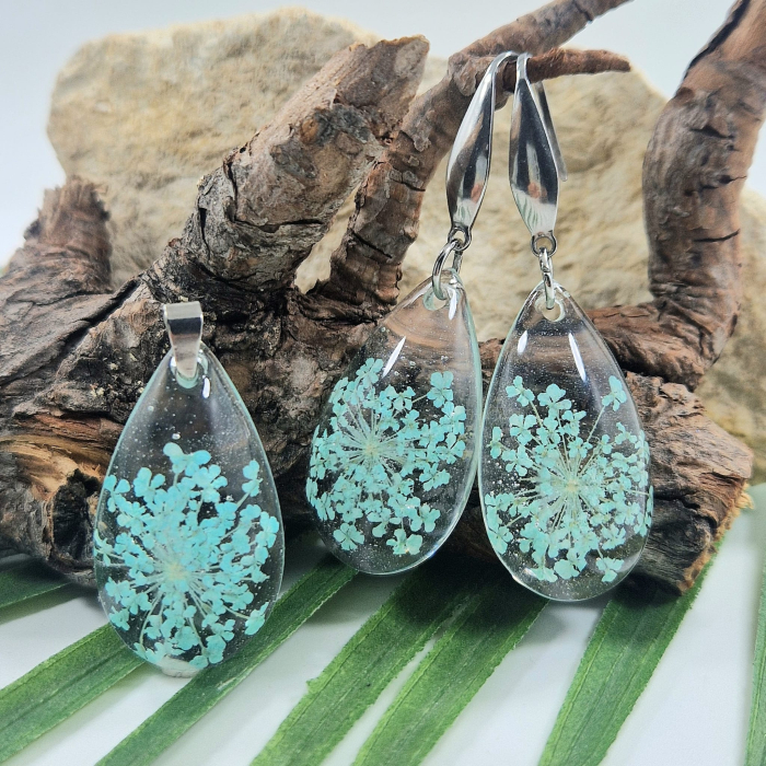 Mezei turbolya acél ékszer szett [1]