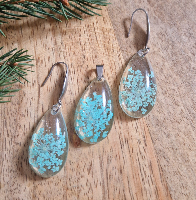 Mezei turbolya acél ékszer szett [2]