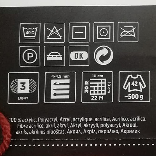 Kötött felnőtt lábmelegítő [7]
