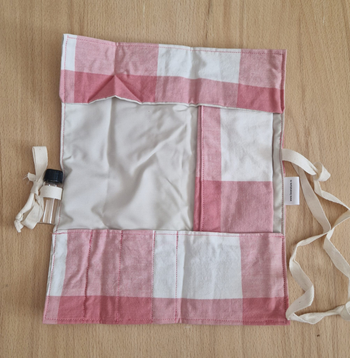 Suport pentru tacâmuri de călătorie - roz [2]