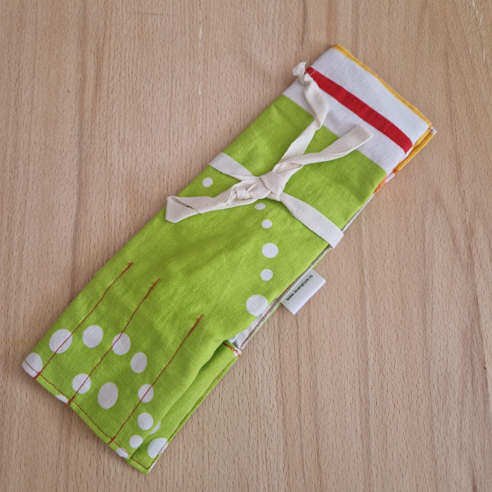 Suport pentru tacâmuri de călătorie - verde [4]