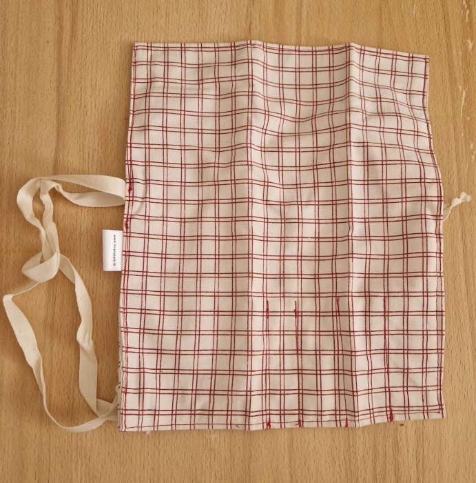 Suport pentru tacâmuri de călătorie - alb, bordo [6]