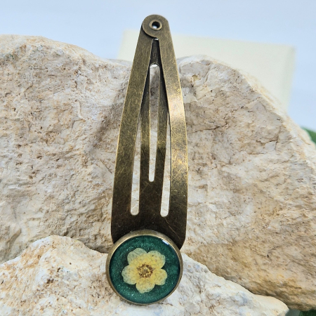 Accesorii păr - Agrafă păr cu flori de prun