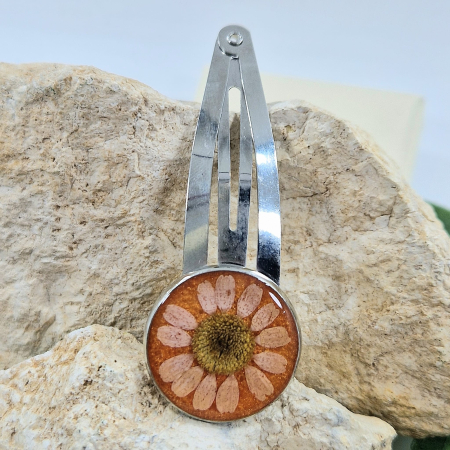 Agrafă păr cu mușețel