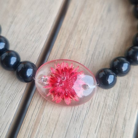Brățară Onix din sfere de 6mm – încheietură 15 cm [1]
