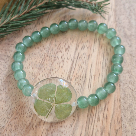 Aventurin karkötő 6mm-es gyöngyökből – 15 cm csuklóméret [1]