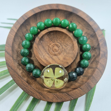 Copii - Brățară Aventurin din sfere de 8mm – încheietură 15 cm