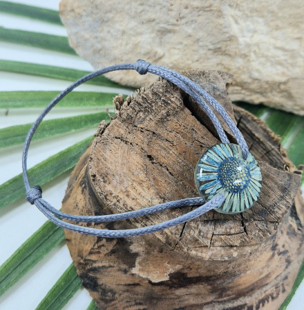 Brățară - Brățară cu flori de bănuți