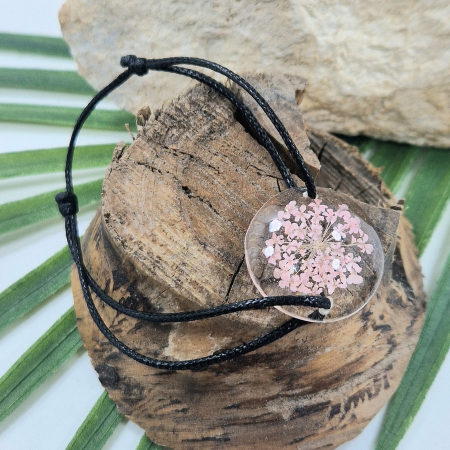 Brățară - Brățară cu flori de morcov