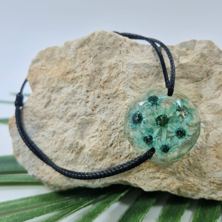 Brățară cu flori de pai