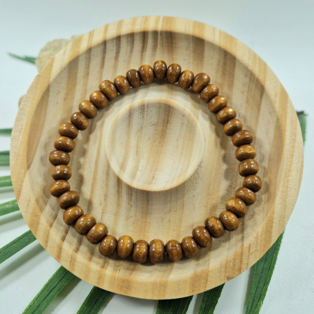 Brățară - Brățară din lemn - maro, 6 mm
