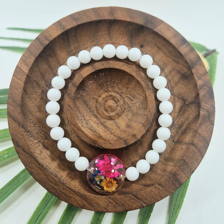 Brățară - Brățară Onix din sfere de 6mm – încheietură 15 cm