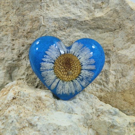 Broșă - Broșă cu floarea de bănuți