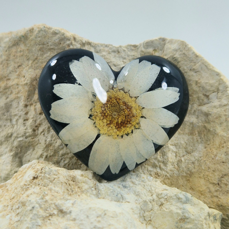 Broșă - Broșă cu margaretă