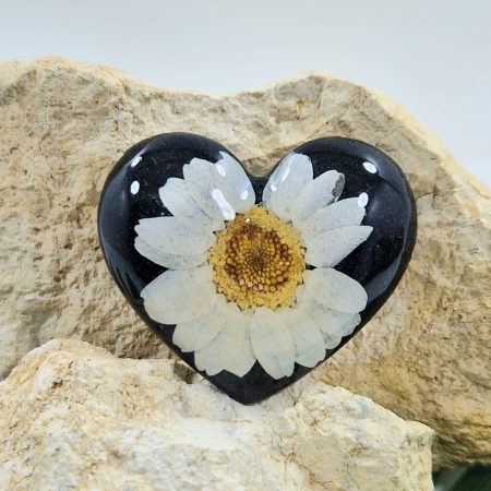 Broșă - Broșă cu margaretă