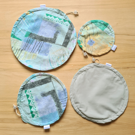 Capac textil pentru vase și farfurii - colorat [2]
