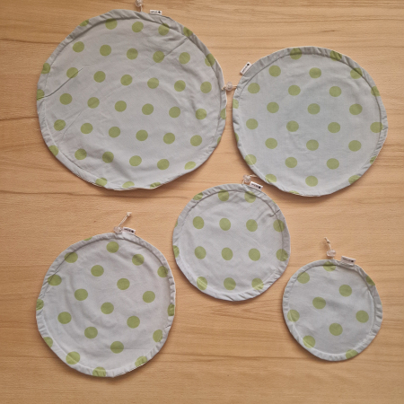 Textil edény- és tányérhuzat - szürke [1]