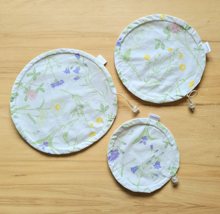 Capac textil pentru vase și farfurii - floral [1]