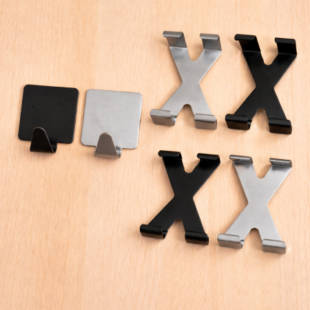 Prosop de bucătărie "NU-hârtie" - Cârlige metalice pentru coșuri de depozitare