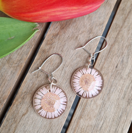 Százszorszép ezüst fülbevaló [1]