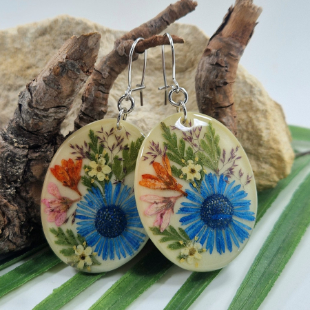 Női - Vadvirág ezüst fülbevaló