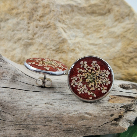 Üzlet - Mezei turbolya acél pötty fülbevaló