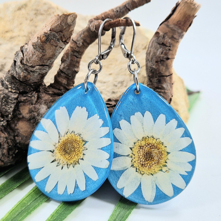 Fülbevaló - Margaréta acél fülbevaló