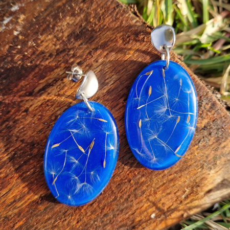 Pitypang acél fülbevaló [1]