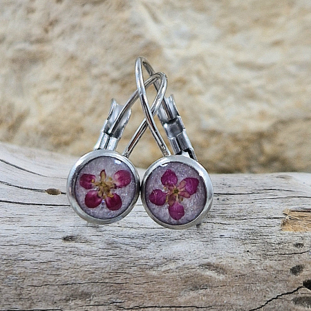 Üzlet - Vadvirág acél fülbevaló