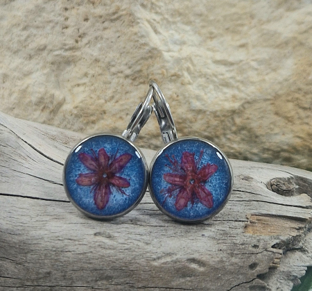 Női - Vadvirág acél fülbevaló