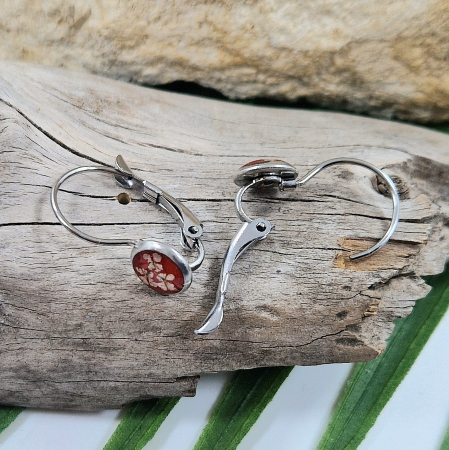 Mezei turbolya acél fülbevaló [1]