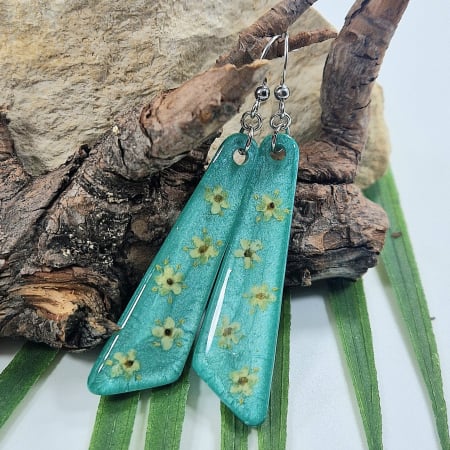 Üzlet - Vadvirág acél fülbevaló