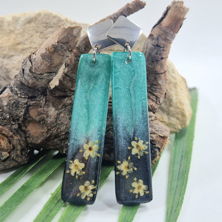 Üzlet - Vadvirág acél fülbevaló