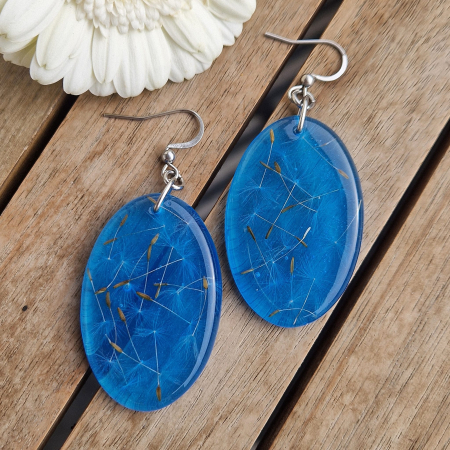 Cercei din oțel cu păpădie [1]