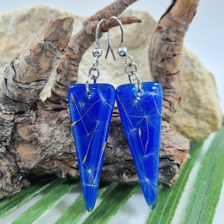 Cercei - Cercei din oțel cu păpădie