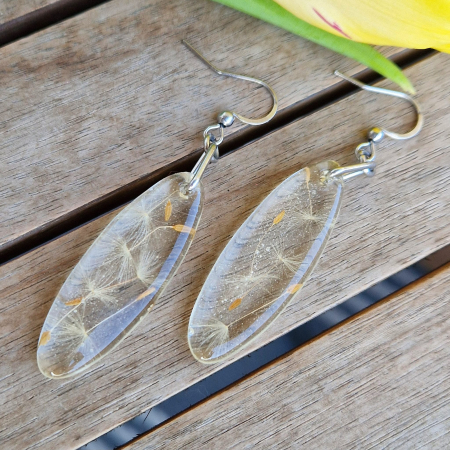 Cercei din oțel cu păpădie [1]