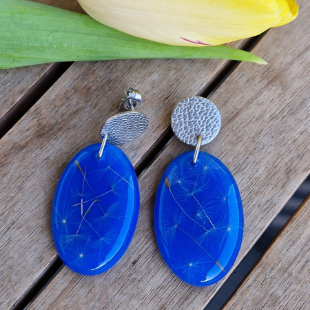 Pitypang acél fülbevaló [1]