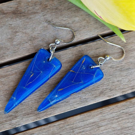 Cercei din oțel cu păpădie [1]