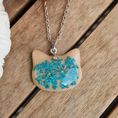 Colier cu floarea de morcov - pisică [1]