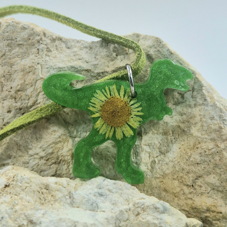 Gyerek - Vadvirág nyaklánc - dinoszaurusz