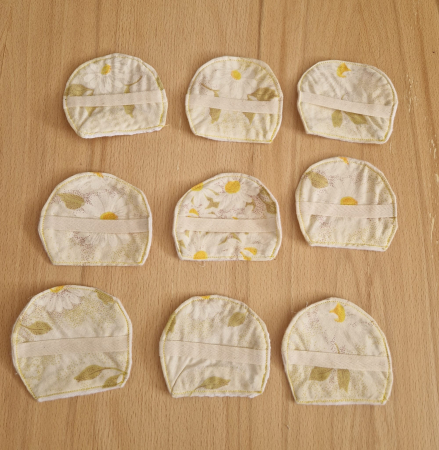 Dischete cosmetice - imprimeu floral [1]