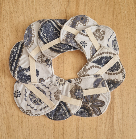 Dischete cosmetice - Dischete cosmetice - imprimeu floral