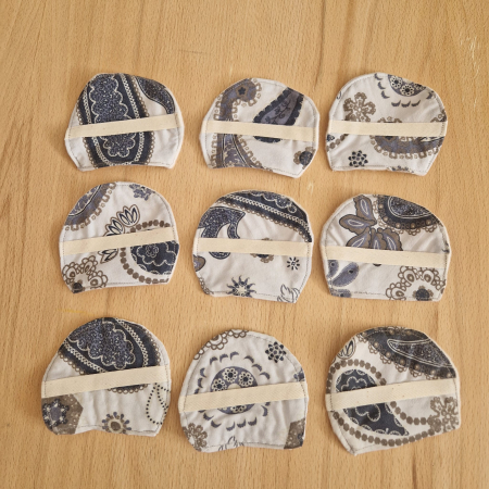 Dischete cosmetice - imprimeu floral [1]