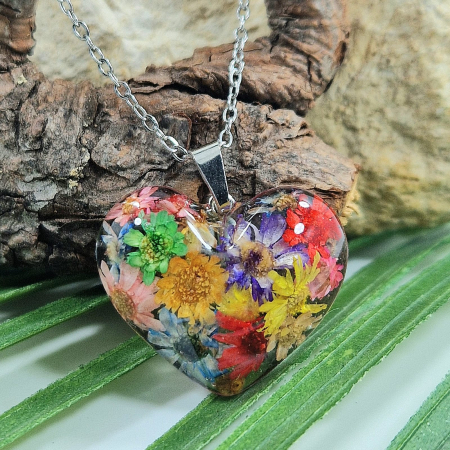 Női - Szalmavirág ezüst medál