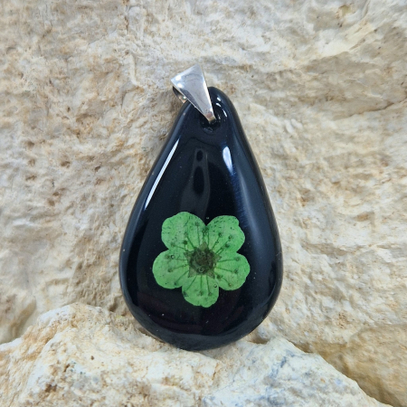 Nyaklánc / Medál - Szilvavirágok  ezüst medál