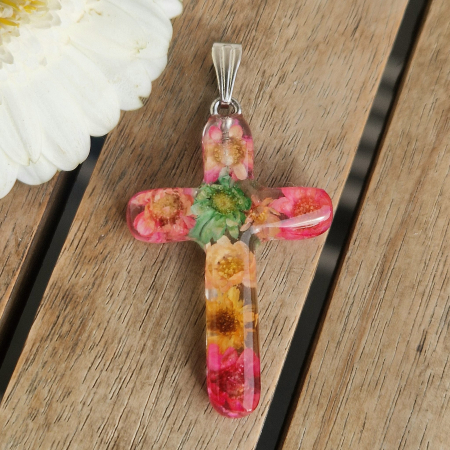 Szalmavirág acél medál [1]